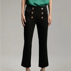 Lola Casademunt Cropped Black Pants